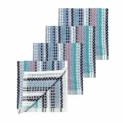 Discount Food Network Awning Stripe Dishcloth 4-Pk. Kitchen Linens
