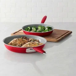 Outlet Food Network Ceramic Skillet Twin Pack Cookware & Bakeware