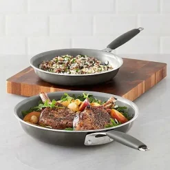Outlet Food Network Ceramic Skillet Twin Pack Cookware & Bakeware