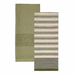 Discount Food Network Farmhouse Stripe Kitchen Towel 2-Pk. Kitchen Linens