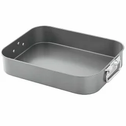 Discount Food Network 16-In. Roasting Pan With Rack & Lifters Cookware & Bakeware