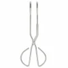 Food Network 10-In. Stainless Steel Barbeque Tongs Cooking Utensils & Tools