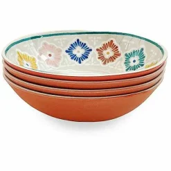 Online Food Network 4-Pc. Casa Sol Melamine Cereal Bowl Set Dinnerware & Serveware