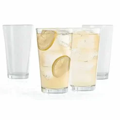 Best Food Network 4-Pc. Pub Cooler Glass Set Drinkware & Glassware