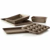 Clearance Food Network 5-Pc. Textured Performance Series Nonstick Bakeware Set Cookware & Bakeware