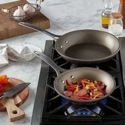 Clearance Food Network 2-Pc. Textured Nonstick Frypan Set Cookware & Bakeware