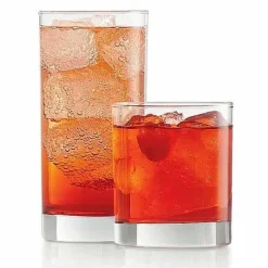 New Food Network Sleek 16-Pc. Drinkware Set Drinkware & Glassware