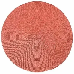 Online Food Network Solid Round Placemat Table Linens