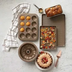 Hot Food Network Textured Performance Series 9 X 13 Nonstick Cake Pan Cookware & Bakeware