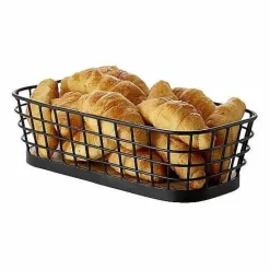 Sale Food Network Wire & Wood Basket Dinnerware & Serveware